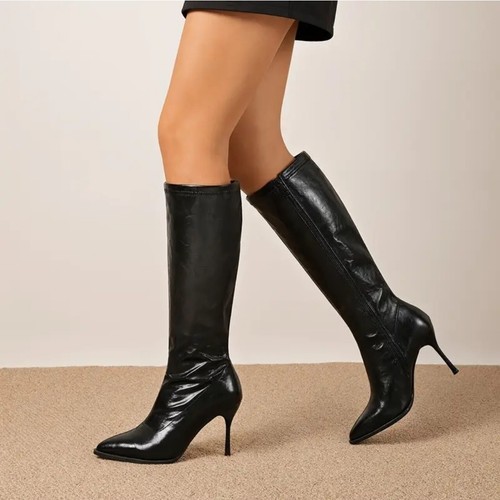 Stivali donna alti sexy tacco - stivali,